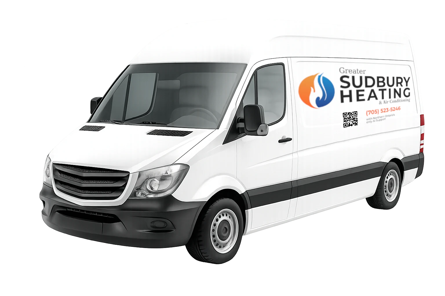 Greater Sudbury Heating Service Van